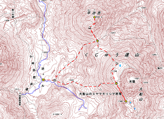 2012年6月九重テント泊ルート.bmp